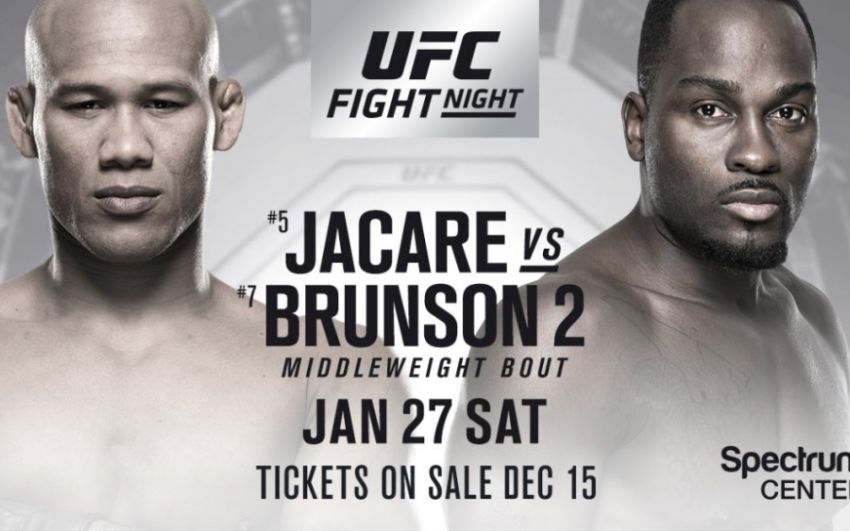 РП ММА №3 UFC on FOX 27: JACARE vs. BRUNSON 2