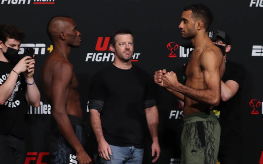Видео боя Джай Херберт - Хама Уорти UFC Fight Night 196