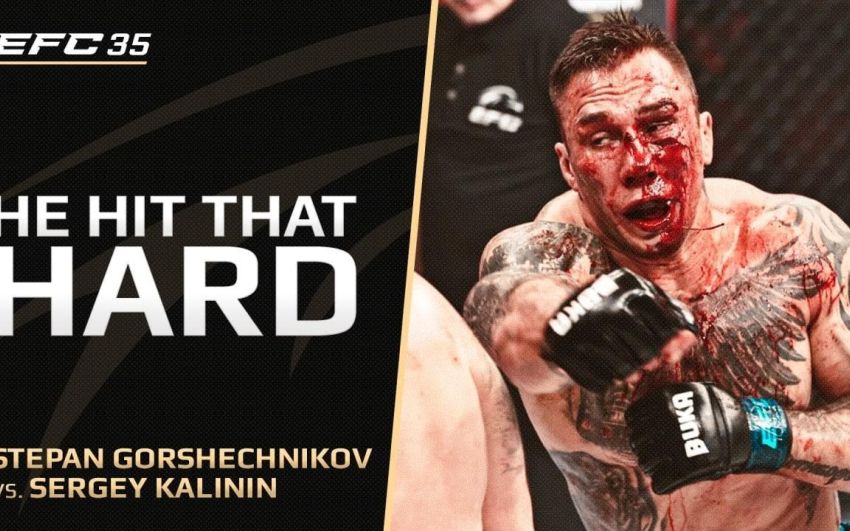 Видео боя Степан Горчешников – Сергей Калинин EFC 35