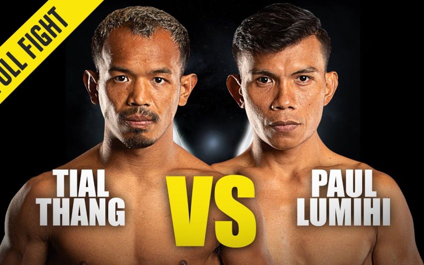 Видео боя Тиал Танг – Пол Лумихи ONE Championship: Unbreakable 3
