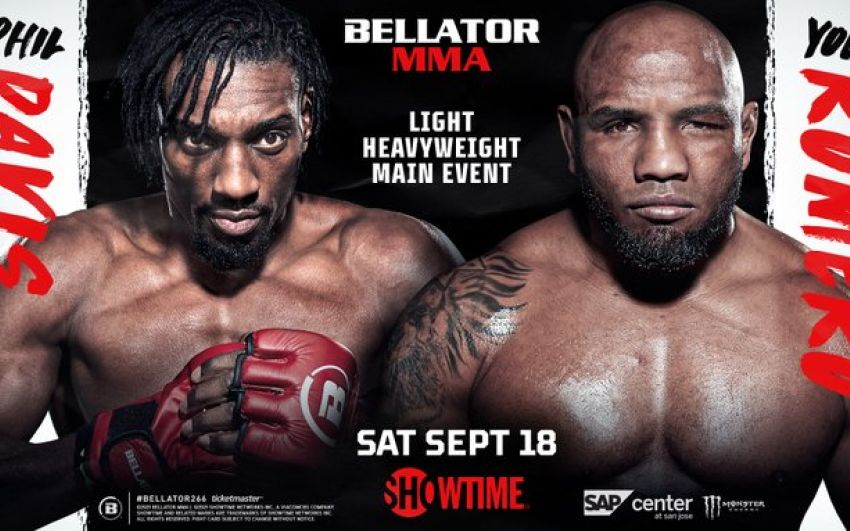 Йоэль Ромеро и Фил Дэвис проведут бой в главном событии Bellator 266