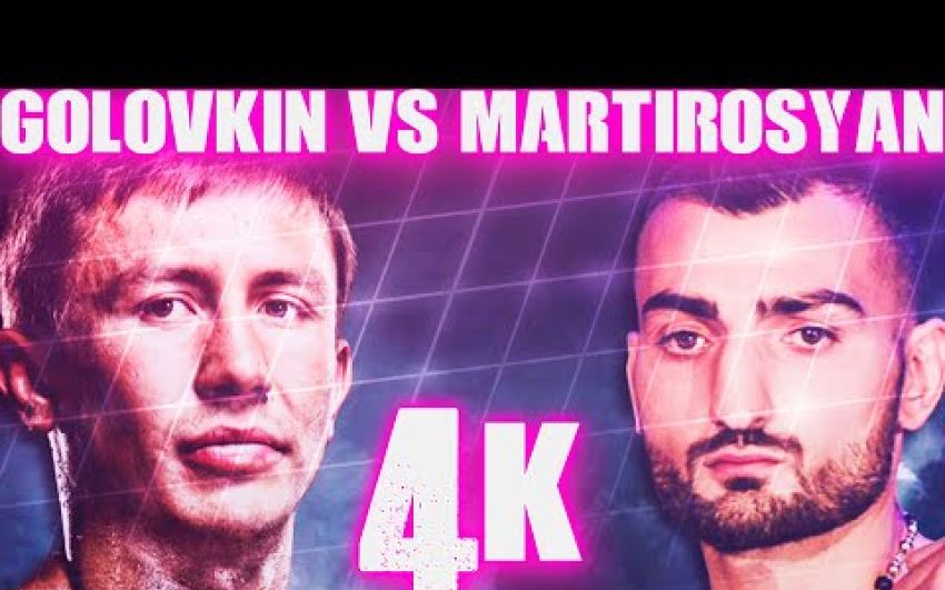 Яркие моменты боя Геннадий Головкин - Ванес Мартиросян в 4K