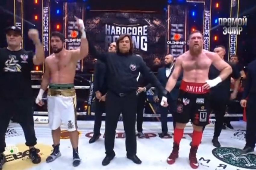 Видео боя Дмитрий Кудряшов – Сослан Асбаров Hardcore Boxing