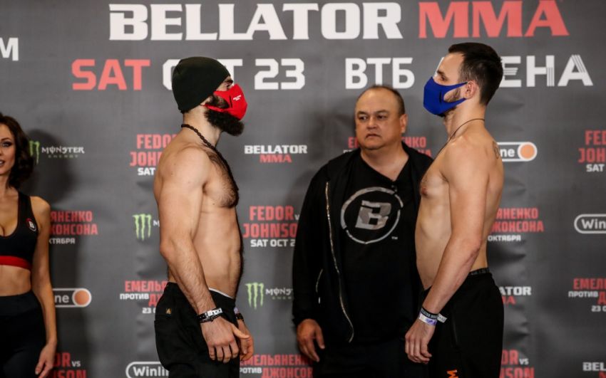 Видео боя Грачик Бозинян - Алексей Шуркевич Bellator 269