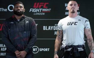 Видео боя Кертис Блэйдс — Том Аспиналл UFC Fight Night 208