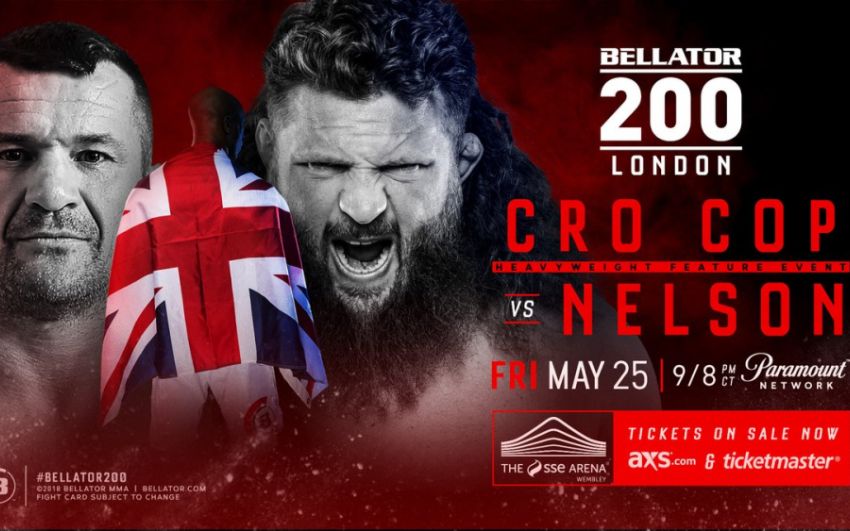 Файткард турнира Bellator 200: Кро Коп - Нельсон