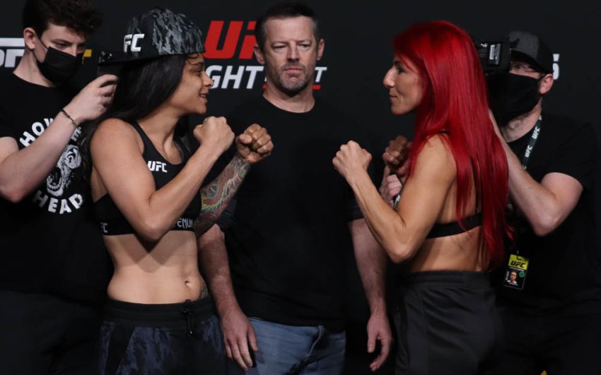 Видео боя Ранда Маркос - Ливиниья Соуза UFC Fight Night 196