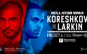 Прямая трансляция Bellator 229: Андрей Корешков - Лоренц Ларкин