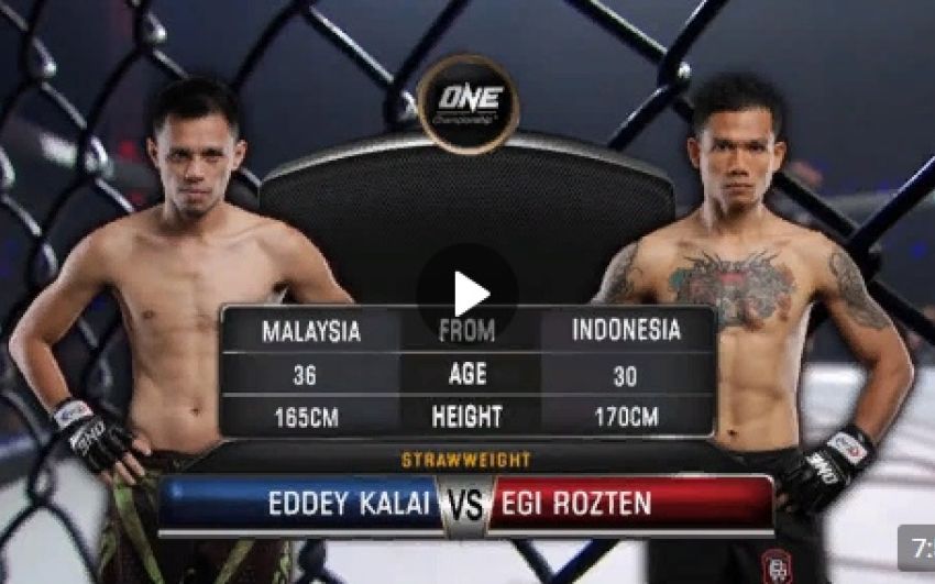 Видео боя Эдди Калай - Ика Эприлианто One Championship: Warrior's Dream