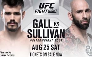 Видео боя Микки Галл - Джордж Салливан UFC Fight Night 135