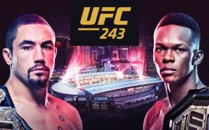 UFC 243 Роберт Уиттакер - Исраэль Адесанья. Смотреть онлайн прямой эфир