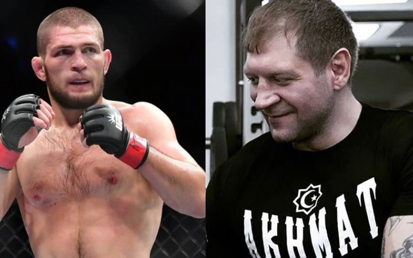 Александр Емельяненко сомневается в челюсти Хабиба перед боем с Гэтжи: "Подбородок у него "зеленый"