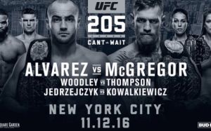 Прямая трансляция UFC 205
