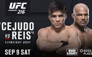 Видео боя Генри Сехудо - Уилсон Рейс UFC 215