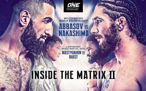 Прямая трансляция ONE Championship: Inside the Matrix 2: Кямран Аббасов – Джеймс Накашима