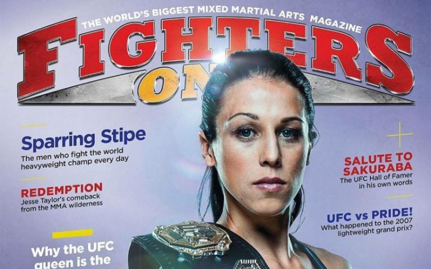 Джоанна Енджейчик на обложке нового выпуска журнала «Fighters Only»