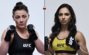 Молли МакКэн против Арианы Липски на июньском турнире UFC в Гринвилле