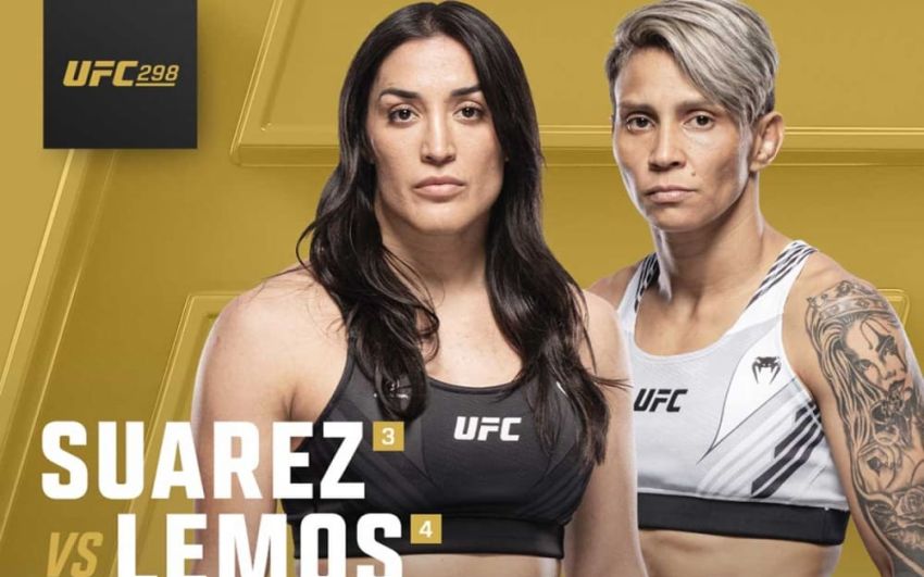 Бой Суарес и Лемос пополнил кард UFC 298