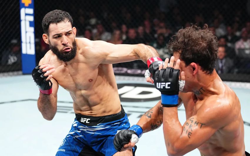 Видео боя Нассурдин Имавов – Кайо Борральо UFC Fight Night 258