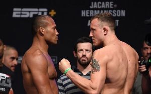 Видео боя Роналдо Соуза - Джек Херманссон UFC Fight Night 150