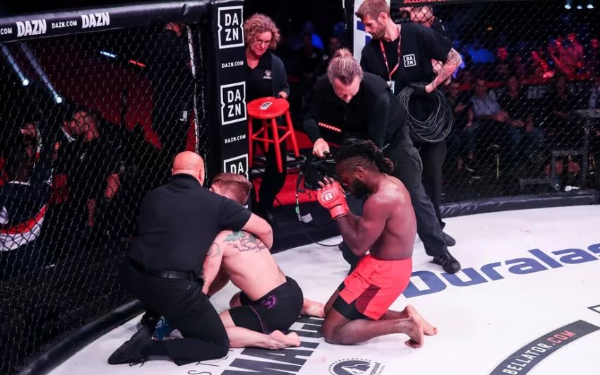 Победа Кевина Фергюсона-младшего на Bellator 232 отменена из-за запрещенного удара