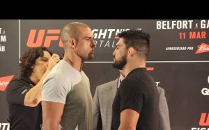 Битва взглядов перед UFC Fight Night 106 Белфорт - Гастелум