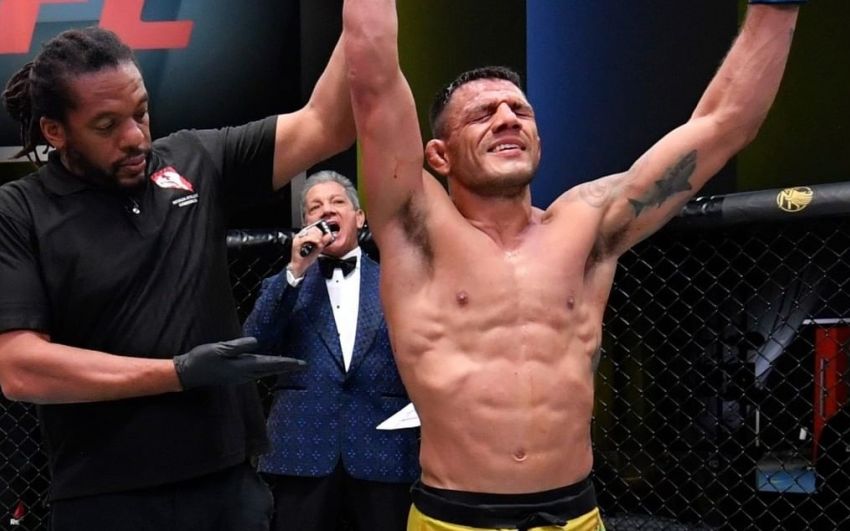 Слова Рафаэля Дос Аньоса после победы над Фелдером на UFC Fight Night 182