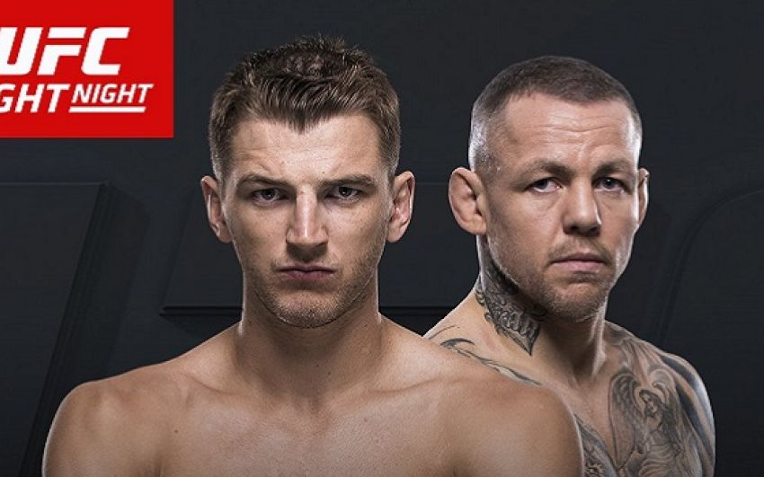 Видео боя Росс Пирсон - Дэн Хукер UFC Fight Night 110