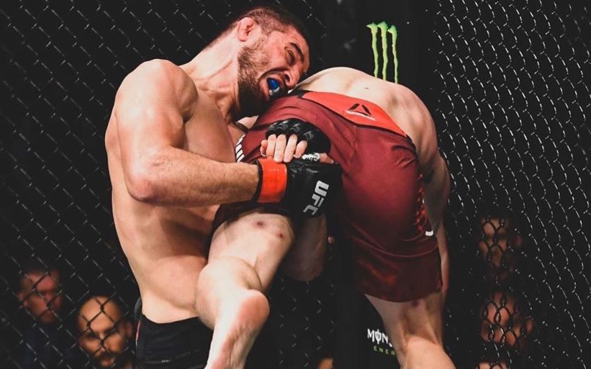 Рустам Хабилов победил Сергея Хандожко на турнире UFC Fight Night 163