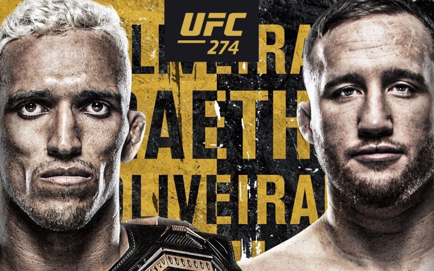 Чарльз Оливейра против Джастина Гэтжи на UFC 274 — инсайдер