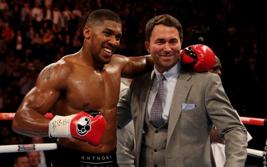 Энтони Джошуа прокомментировал продление контракта с Matchroom Boxing