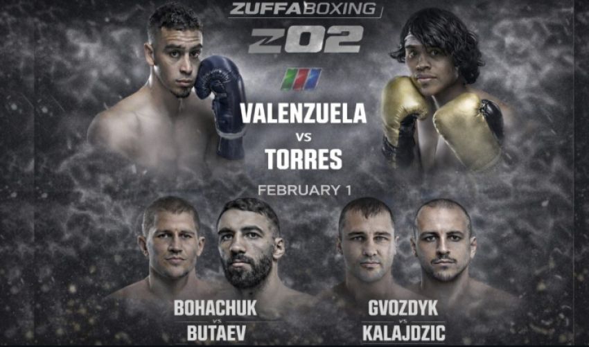 Прямая трансляция Zuffa Boxing 2: Богачук – Бутаев, Гвоздик – Калайджич
