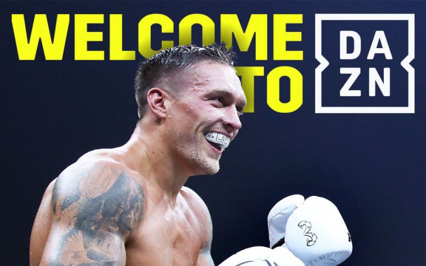 Александр Усик о подписании контракта с Эдди Хирном и "Matchroom Boxing"