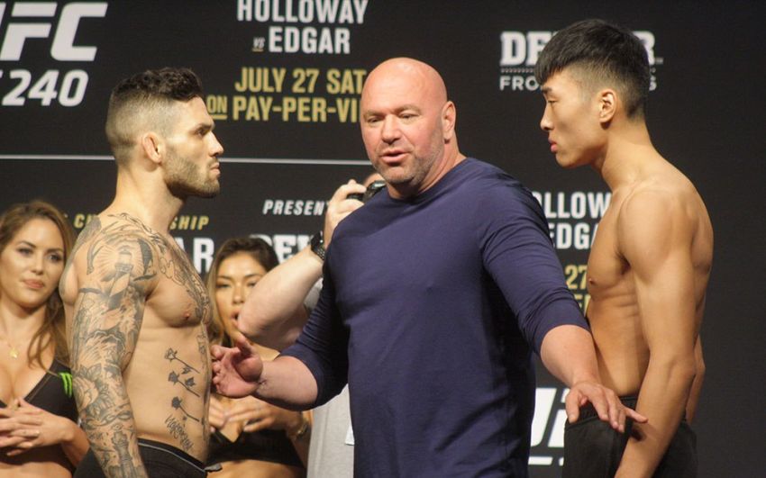 Видео боя Гэвин Такер - Сеунгву Чой UFC 240