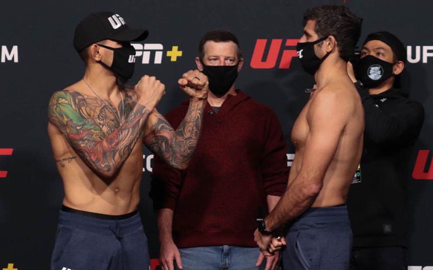Видео боя Бенеил Дариуш - Диего Феррейра UFC Fight Night 184