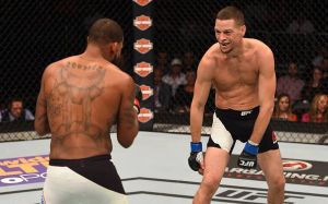Видео боя Нейт Диас - Майкл Джонсон UFC on Fox 17