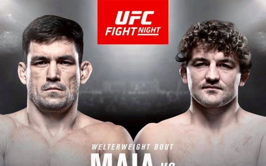 Где смотреть UFC Fight Night 162: Бен Аскрен – Демиан Майя