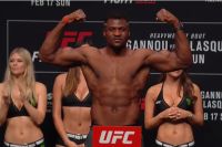 Церемония взвешивания участников турнира UFC on ESPN 1: Веласкес - Нганну