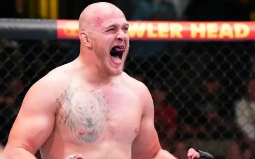 Сергей Спивак финишировал Сакаи на UFC on ESPN 40