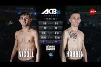 Видео боя Стюарт Николл - Даррен Хаббен ACB 88