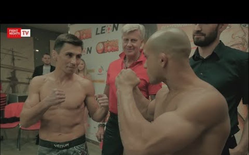 Взвешивание участников турнира FIGHT NIGHTS GLOBAL 67