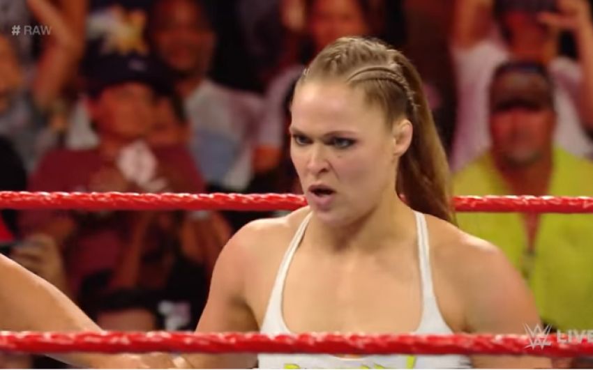 Ронда Роузи "порвала" свою соперницу в телевизионном дебюте в рамках WWE