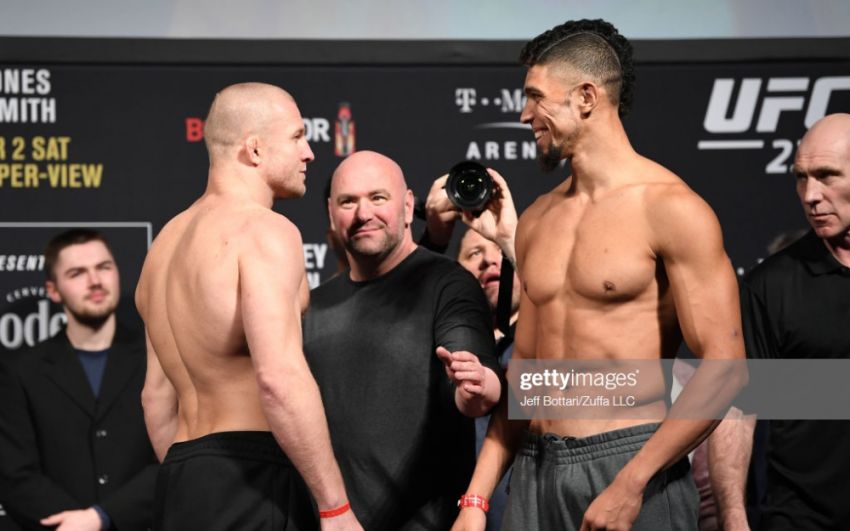 Видео боя Джонни Уокер - Миша Циркунов UFC 235
