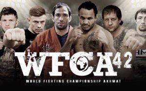 Файткард турнира WFCA 42