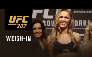 Взвешивание UFC 207. Прямая трансляция