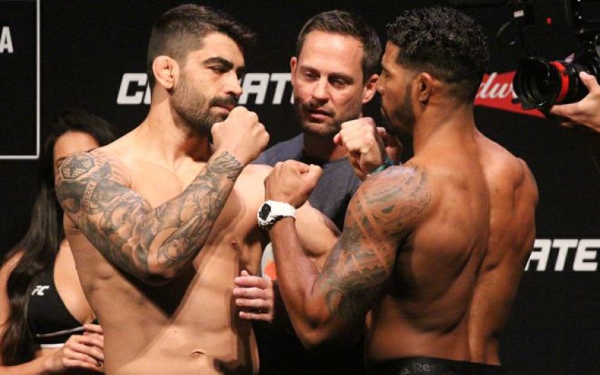 Видео боя Элизеу Залески Дос Сантос - Макс Гриффин UFC Fight Night 119