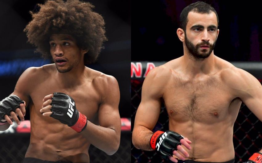 Гига Чикадзе - Алекс Касерес в разработке на турнир UFC 8 августа