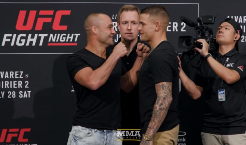 Битва взглядов участников турнира UFC on FOX 30: Альварес - Порье II
