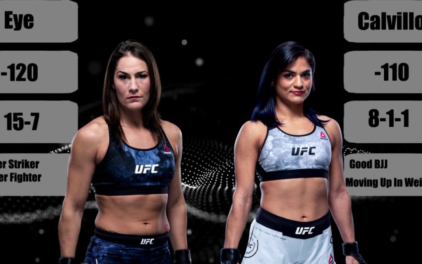 Где смотреть UFC on ESPN 10: Джессика Ай - Синтия Калвилльо
