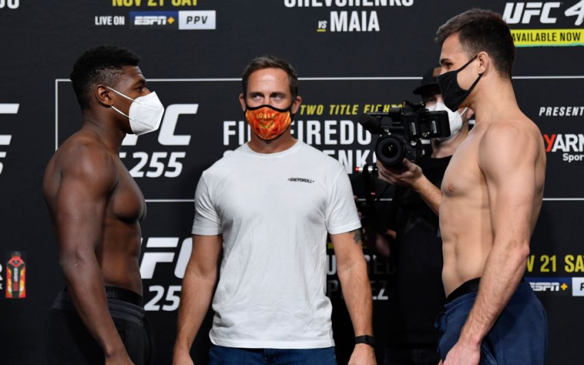 Видео боя Хоакин Бакли - Джордан Райт UFC 255